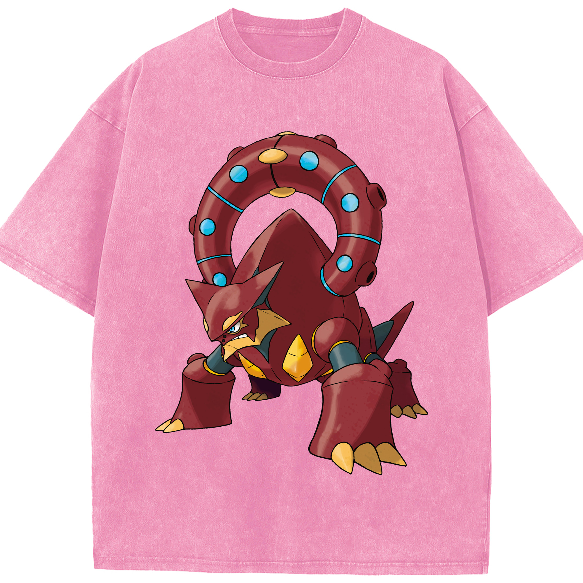 （画像用） ポケットモンスター Pokémon 綿100% ヴィンテージ風 半袖Tシャツ（フロントプリント）